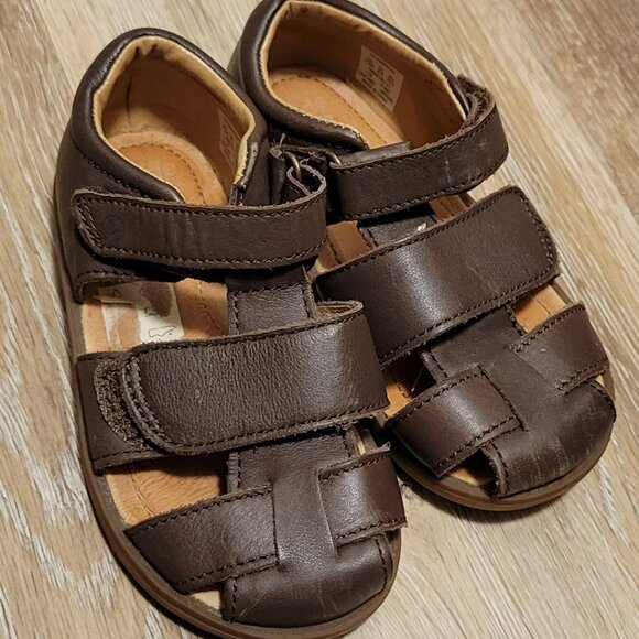 STRIDE RITE Leather Sandals - Size 7.5M - Picture 1 of 10